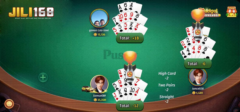 Jili168：Notes when playing Pusoy, how to play, play tips, tips to win (1)